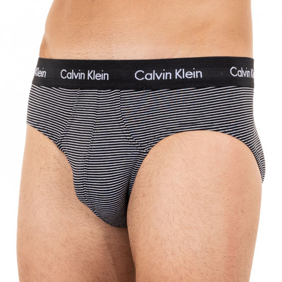 3PACK ανδρικό σλιπ Calvin Klein πολύχρωμο (U2661G-IOT)