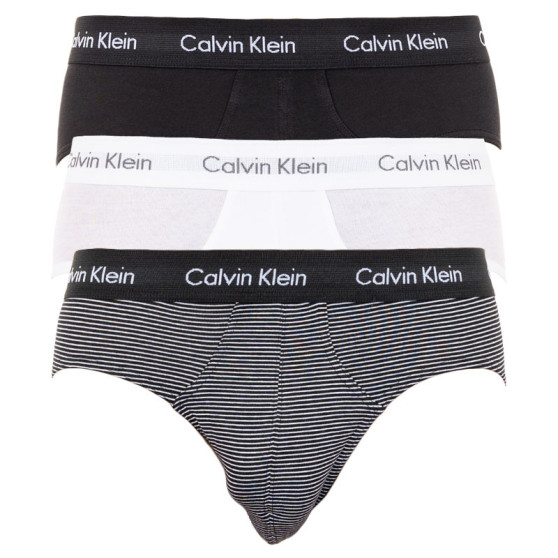 3PACK ανδρικό σλιπ Calvin Klein πολύχρωμο (U2661G-IOT)