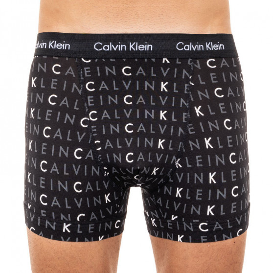 3PACK ανδρικό σορτς μποξεράκι Calvin Klein πολύχρωμο (U2662G-YKS)