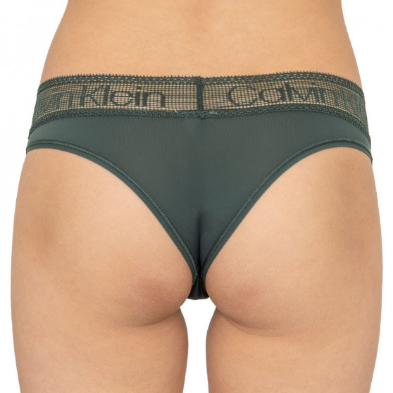 Γυναικείο βρακί Calvin Klein χακί (QD3698E-AMH)