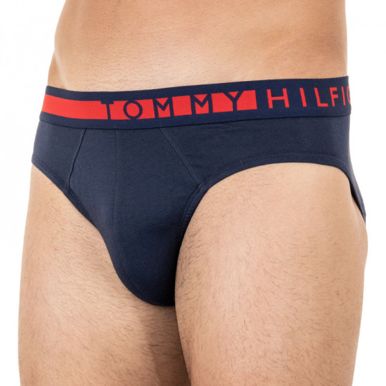 3PACK ανδρικό σλιπ Tommy Hilfiger σκούρο μπλε (UM0UM01227 991)