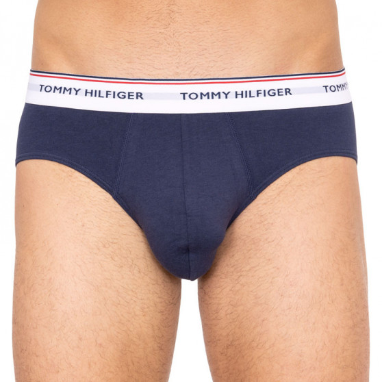 3PACK ανδρικό σλιπ Tommy Hilfiger σκούρο μπλε (1U87903766 904)