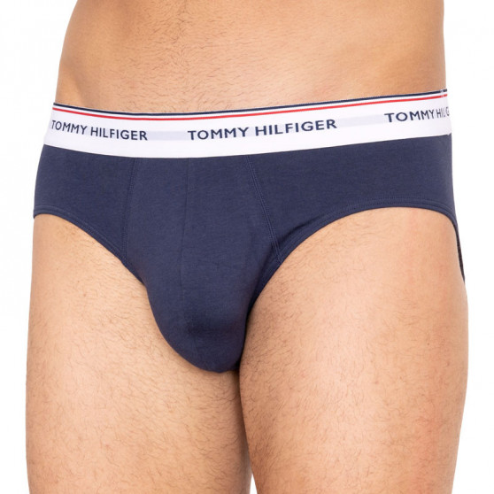 3PACK ανδρικό σλιπ Tommy Hilfiger σκούρο μπλε (1U87903766 904)