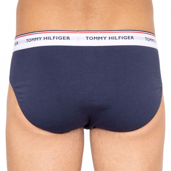 3PACK ανδρικό σλιπ Tommy Hilfiger σκούρο μπλε (1U87903766 904)