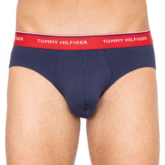 3PACK ανδρικό σλιπ Tommy Hilfiger σκούρο μπλε (1U87903766 904)