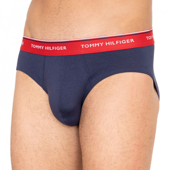 3PACK ανδρικό σλιπ Tommy Hilfiger σκούρο μπλε (1U87903766 904)