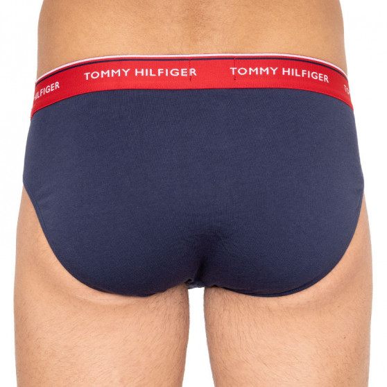 3PACK ανδρικό σλιπ Tommy Hilfiger σκούρο μπλε (1U87903766 904)