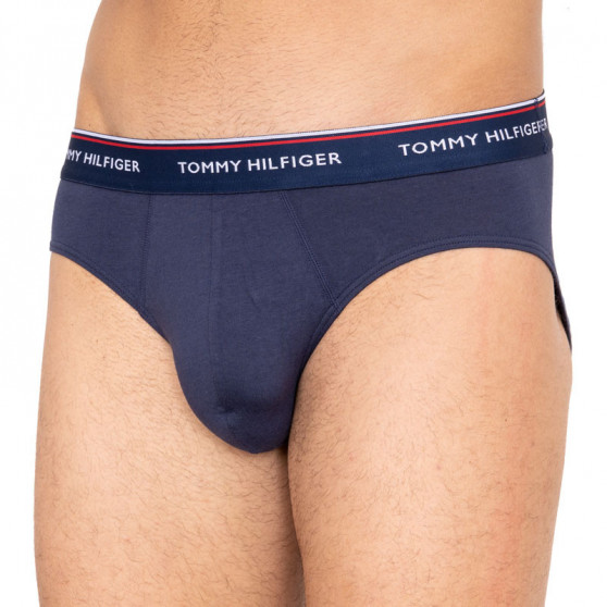 3PACK ανδρικό σλιπ Tommy Hilfiger σκούρο μπλε (1U87903766 904)