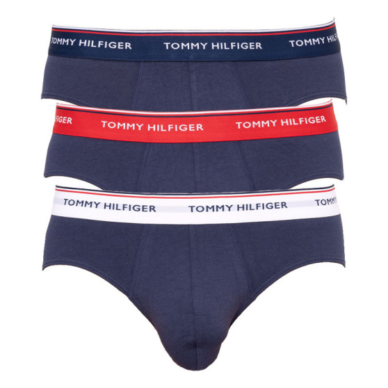 3PACK ανδρικό σλιπ Tommy Hilfiger σκούρο μπλε (1U87903766 904)