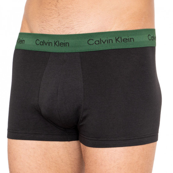 3PACK ανδρικό σορτς μποξεράκι Calvin Klein μαύρο (U2664G-BZP)