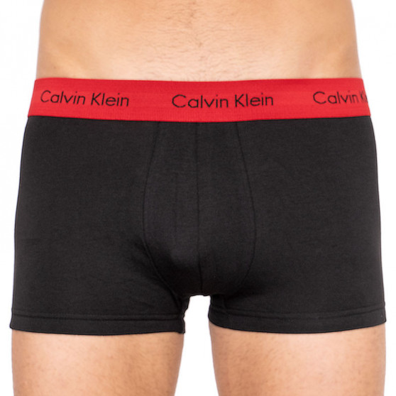 3PACK ανδρικό σορτς μποξεράκι Calvin Klein μαύρο (U2664G-BZP)