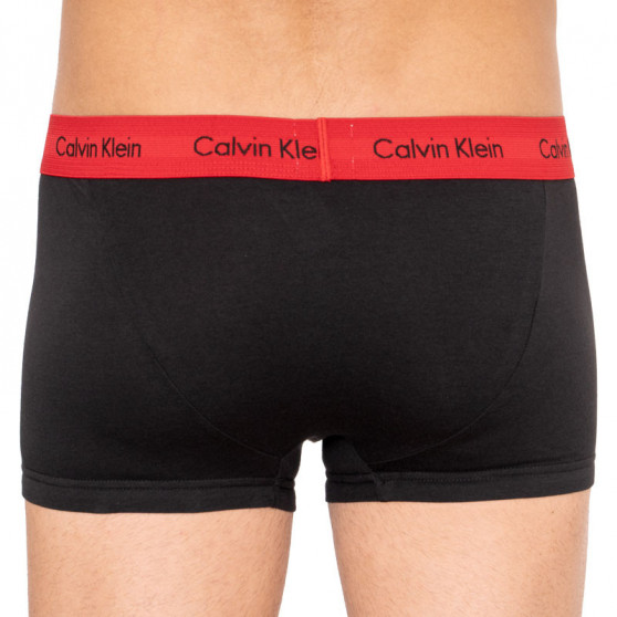 3PACK ανδρικό σορτς μποξεράκι Calvin Klein μαύρο (U2664G-BZP)