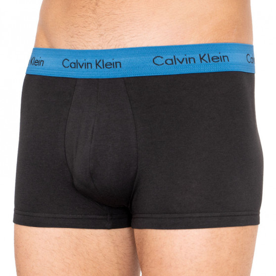 3PACK ανδρικό σορτς μποξεράκι Calvin Klein μαύρο (U2664G-BZP)