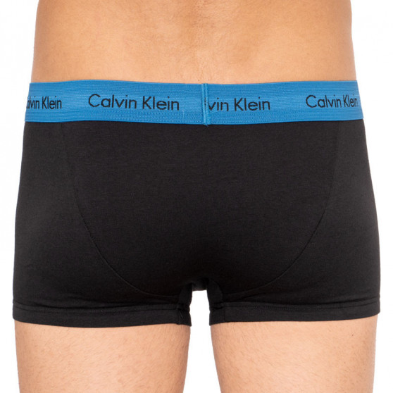 3PACK ανδρικό σορτς μποξεράκι Calvin Klein μαύρο (U2664G-BZP)