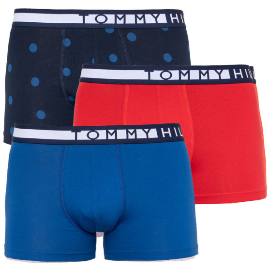 3PACK ανδρικό σορτς μποξεράκι Tommy Hilfiger πολύχρωμο (UM0UM01565 018)