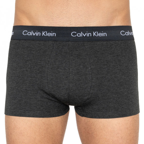 3PACK ανδρικό σορτς μποξεράκι Calvin Klein πολύχρωμο (U2664G-LFV)