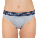 Γυναικεία βραζιλιάνικα εσώρουχα Tommy Hilfiger γκρι (UW0UW00723 004)