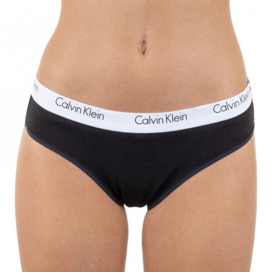 2PACK γυναικεία εσώρουχα Calvin Klein μαύρο (QD3584E-001)