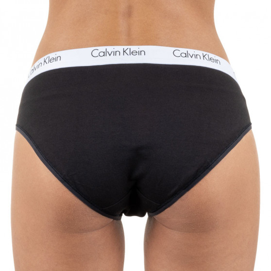 2PACK γυναικεία εσώρουχα Calvin Klein μαύρο (QD3584E-001)