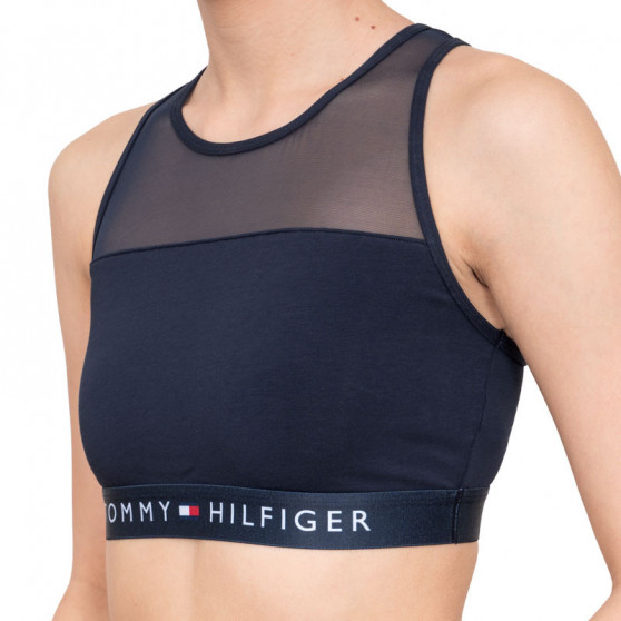 Γυναικείο σουτιέν Tommy Hilfiger σκούρο μπλε (UW0UW00012 416)