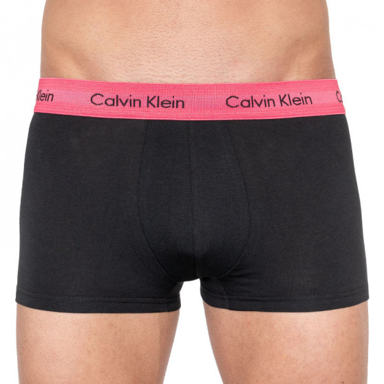 3PACK ανδρικό σορτς μποξεράκι Calvin Klein μαύρο (U2664G-FZH)