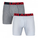 2PACK ανδρικό σορτς μποξεράκι Under Armour γκρι (1327415 011)