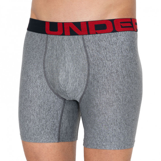 2PACK ανδρικό σορτς μποξεράκι Under Armour γκρι (1327415 011)