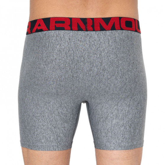 2PACK ανδρικό σορτς μποξεράκι Under Armour γκρι (1327415 011)