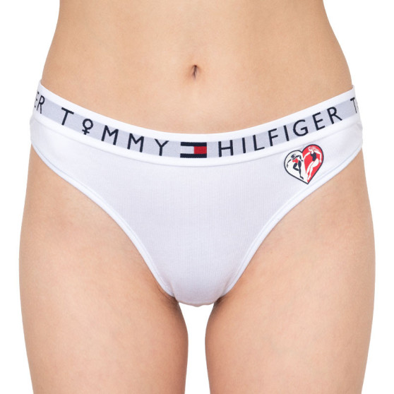 Γυναικείο στρινγκ Tommy Hilfiger λευκό (UW0UW02220 YCD)