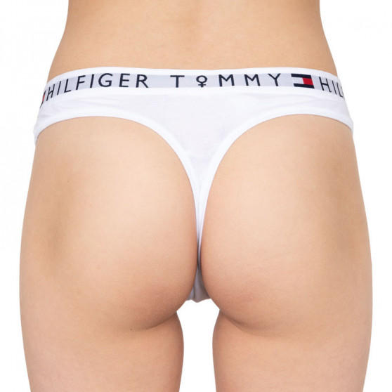 Γυναικείο στρινγκ Tommy Hilfiger λευκό (UW0UW02220 YCD)