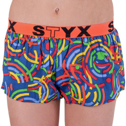 Γυναικείο σορτς Styx art sports rubber multicolour (T659)