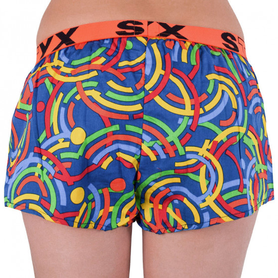 Γυναικείο σορτς Styx art sports rubber multicolour (T659)