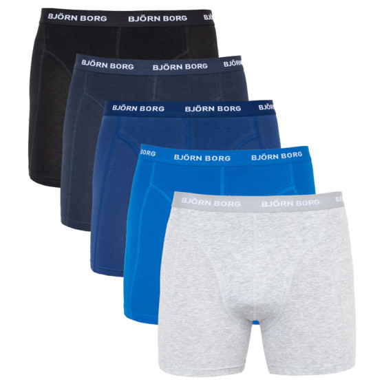 5PACK ανδρικό σορτς μποξεράκι Bjorn Borg πολύχρωμο (9999-1026-70101)