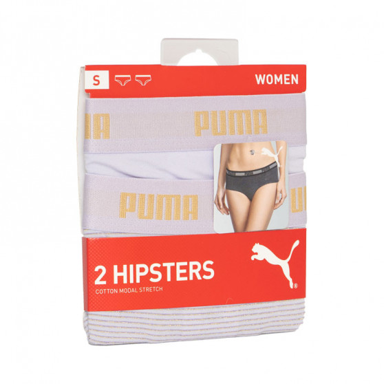 2PACK γυναικεία εσώρουχα Puma βιολετί (503011001 014)