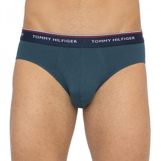 3PACK ανδρικό σλιπ Tommy Hilfiger πολύχρωμο (1U87903766 0RV)