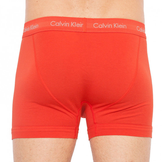 3PACK ανδρικό σορτς μποξεράκι Calvin Klein πολύχρωμο (U2662G-WEU)