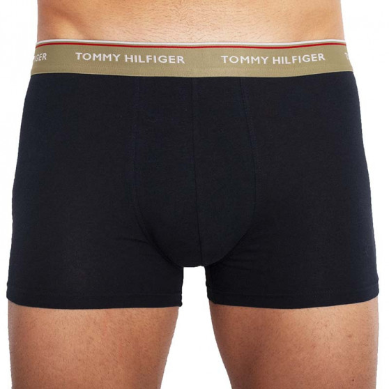 3PACK ανδρικό σορτς μποξεράκι Tommy Hilfiger σκούρο μπλε (UM0UM01642 0TW)