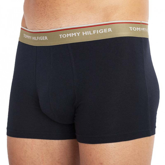 3PACK ανδρικό σορτς μποξεράκι Tommy Hilfiger σκούρο μπλε (UM0UM01642 0TW)