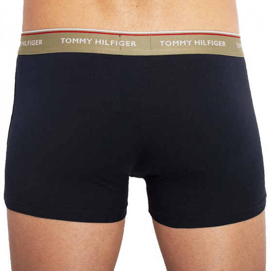 3PACK ανδρικό σορτς μποξεράκι Tommy Hilfiger σκούρο μπλε (UM0UM01642 0TW)