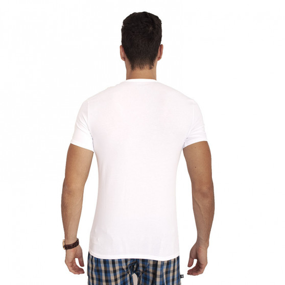 2PACK ανδρικό t-shirt Calvin Klein λευκό (NB1088A-100)