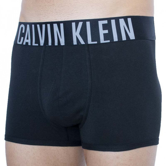 2PACK ανδρικό σορτς μποξεράκι Calvin Klein μαύρο (NB2602A-UB1)