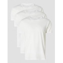 3PACK ανδρικό t-shirt Calvin Klein λευκό (NB4011E-100)