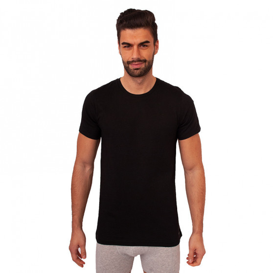 3PACK ανδρικό t-shirt Calvin Klein μαύρο (NB4011E-001)