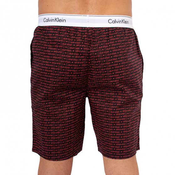 Ανδρικό σορτς ύπνου Calvin Klein μαύρο (NM1523E-98M)