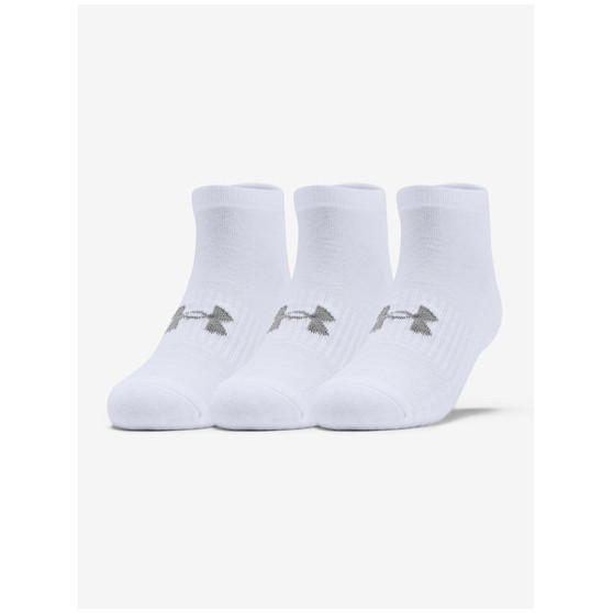 3PACK κάλτσες Under Armour λευκές (1346772 100)