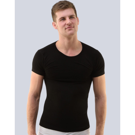 Ανδρικό T-shirt Gino bamboo μαύρο (58003)