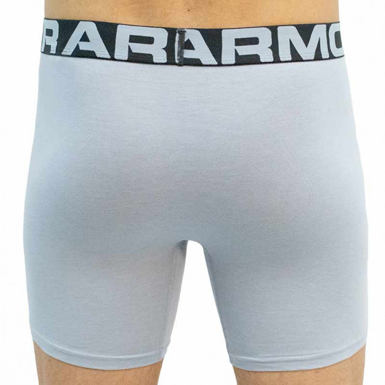 3PACK ανδρικό σορτς μποξεράκι Under Armour γκρι (1363617 011)