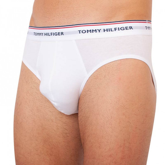 3PACK ανδρικό σλιπ Tommy Hilfiger λευκό (1U87903766 100)