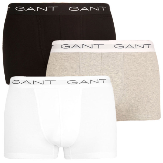 3PACK ανδρικό σορτς μποξεράκι Gant πολύχρωμο (3003-93)