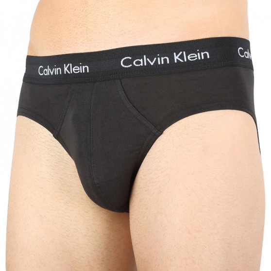 5PACK ανδρικό σλιπ Calvin Klein μαύρο (NB2876A-XWB)